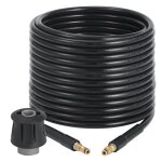 ®risingff tuyau de nettoyeur haute pression de 20 m tuyau de vidange flexible pour kärcher k2 k3 k4 k5 ... ®risingff tuyau de nettoyeur haute pression de 20 m tuyau de vidange flexible pour kärcher k2 k3 k4 k5 ...