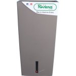 Riviera pot de fleurs carré eva new en plastique - 28 x 28 x h 52 cm - 31 l - taupe Riviera pot de fleurs carré eva new en plastique - 28 x 28 x h 52 cm - 31 l - taupe