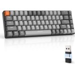 Rk68 clavier gamer sans fil clavier mecanique gaming 60% apex pro mini double mode bluetooth 5. 0 / 2. ...
