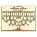 Rnk verlag arbre gnalogique  arbre esquiss , 70 x 50 cm 0, 000000 noir