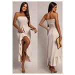 Robe beige femme