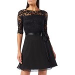 Robe de ceremonie - de cocktail - de mariage evening jive - 005333 - 81 - robe midi trapeze en dentelle ...