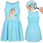 Robe en coton bluey bingo pour fille sans manches pour l�t� 100 % coton 104 cm