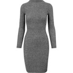 Robe femme - urban classics - urban classic basic - gris - manches longues - taille xs  xl
