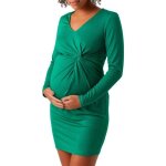 Robe de grossesse verte femme vero moda maternity 20018234