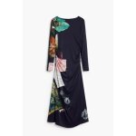 Robe manches longues femme desigual patch fiona