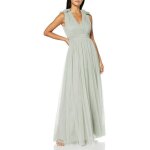 Robe maya deluxe - egm01 - st - maxi dress with ruffle shoulder detail robe de demoiselle dhonneur femme ...