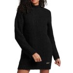Robe pull noir femme superdry crew Robe pull noir femme superdry crew