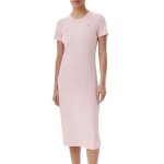 Robe rose femme tommy hilfiger rib bodycon