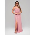 Robe du soir maxi scarlett - ombre - pour femme - rose