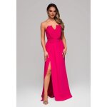 Robe du soir maxi scarlett - ombre - pour femme - rose fonc�