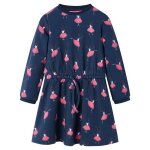 Robe sweat - vidaxl - fille - navy blue - 15 à 10 ans - résistante et confortable Robe sweat - vidaxl - fille - navy blue - 15 à 10 ans - résistante et confortable