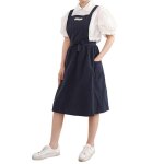 Robe tablier vintage mignonne tablier crois� dans le dos pour femme avec poches pour cuisiner et peindre ...