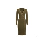 Robe verte �co viscose xl guess - �l�gance moderne