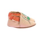Robeez chaussons bird in jungle rose clair