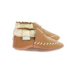 Robeez chaussons in and out camel