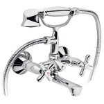 Robinet de baignoire - ferro - xr11 - mural - chrom - retro