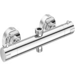 Mitigeur thermostatique double sortie robinet de douche thermostatique mural laiton anti - brûlure finition ... Mitigeur thermostatique double sortie robinet de douche thermostatique mural laiton anti - brûlure finition ...