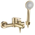 Robinet de baignoire rea ontario js - 11803bg mitigeur bain or bross� 175x15x235cm
