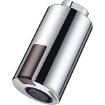 Robinet capteur infrarouge adaptateur sans contact pour salle de bain et cuisine conomie deau 22 - 24 ...