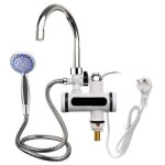 Robinet chauffe - eau instantan� - 3000 w - uverbon - voyant led - protection contre la surchauffe