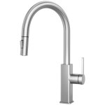 Robinet de cuisine - cecipa max - inox brossé - douchette extractible - pivotant 360° - Économie deau ... Robinet de cuisine - cecipa max - inox brossé - douchette extractible - pivotant 360° - Économie deau ...