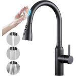 Robinet cuisine avec douchette extensible mitigeur rabattable mitigeur 360 robinet evier de cuisine ...