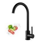 Robinets de cuisine noirs robinets mitigeurs pour �vier de cuisinerobinet avec bec pivotant � 360� et ...