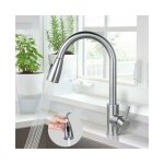 Robinet de cuisine - pzcc - mitigeur inox 304 - douchette extractible - rotatif 360� - �conomie deau