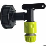 Robinet cuve 1000l plastique avce raccord tuyau darrosage adaptateur de robinet de rservoir ibc connecteur ... Robinet cuve 1000l plastique avce raccord tuyau darrosage adaptateur de robinet de rservoir ibc connecteur ...