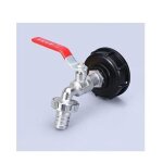 Robinet cuve 1000l recuperateur eau de pluie adaptateur réservoir deau ibc 1 / 2 double pluierobinet ... Robinet cuve 1000l recuperateur eau de pluie adaptateur réservoir deau ibc 1 / 2 double pluierobinet ...