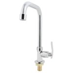 Robinet deau - alomejor - ledivil - acier inoxydable - col de cygne - finition brossée Robinet deau - alomejor - ledivil - acier inoxydable - col de cygne - finition brossée