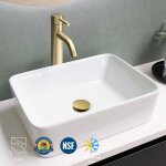 Robinet dor� vasque � poser mitigeur pour vasque robinet de lavabo haut salle de bains haute qualit� ...