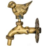 Robinet ext�rieur robinet de jardin forme animale robinet en laiton antique oiseau robinet vadrouille ...