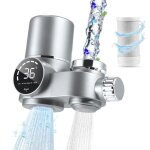 Robinet de filtre à eau avec affichage led pour la cuisine avec filtre à charbon actif pour éliminer ... Robinet de filtre à eau avec affichage led pour la cuisine avec filtre à charbon actif pour éliminer ...
