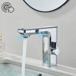 Robinet infrarouge mitigeur automatique lave main  capteur infrarouge robinet salle de bain capteur ...