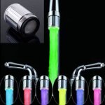 Robinet led avec 7 robinets lumineux à couleurs changeantes pour cuisine salle de bain Robinet led avec 7 robinets lumineux à couleurs changeantes pour cuisine salle de bain