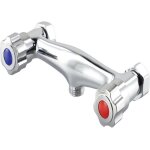 Robinet mitigeur de baignoire et douche robinet mitigeur de baignoire en cuivre avec double vanne de ...