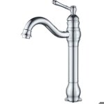 Robinet salle bain haut peut pivoter  360 mitigeur lavabo?rtro classique robinet salle de bain robinet ...