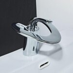 Robinet salle de bain robinet de lavabo en laiton robinetterie de salle de bain froid et chaud pour salle ...