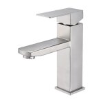Robinet salle de bain mitigeur de lavabo à deux voies pour salle de bain robinet de lavabo en acier inox ... Robinet salle de bain mitigeur de lavabo à deux voies pour salle de bain robinet de lavabo en acier inox ...