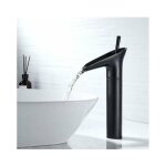 Robinet salle bain noir robinet cascade mitigeur lavabo noir rtro levier unique robinet lavabo laiton ... Robinet salle bain noir robinet cascade mitigeur lavabo noir rtro levier unique robinet lavabo laiton ...