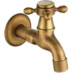 Robinet vintage pour eau froide avec monocommande interface g1 / 2 - robinet de vadrouille mural pour ...