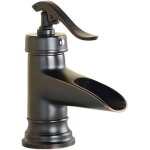 Robinetterie de lavabo mitigeur de lavabo en laiton antique vintage style rtro robinet de lavabo de ...