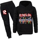 Roblox ensemble jogging enfant gar�on fille - sweat � capuche pantalon tenue gaming - v�tements chauds ...