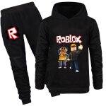 Roblox surv�tement enfant ensemble sweat � capuche pantalon tenue confortable gar�on fille imprim� gaming ...