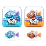 Robo alive - 7199a - robo fish - series 3 - poisson nageur robotique (orange et bleu sarcelle)
