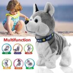 Robot chien jouet - keeper - peluche interactive - dtecteur son - 8 mouvements