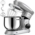 Robot de cuisine - vezzio - p�trin - 1500 w - bol inox 85 l - 6 vitesses - gris