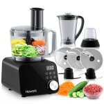 Robot multifonction howork 6 en 1 robot de cuisine 2. 5l robot cuisine multifonctions food processor ...
